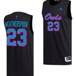 Brandon Weatherspoon Jersey #23 FAU Owls College Basketball Replica Black
