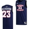 Brandon Weatherspoon Jersey #23 FAU Owls College Basketball Replica Navy