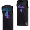 Bryan Greenlee Jersey #4 FAU Owls College Basketball Replica Black