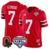 CJ Stroud Jersey #7 Ohio State Buckeyes Good Year Cotton Bowl Patch Football Scarlet