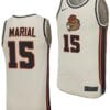 Chol Marial Jersey #15 Oregon State Beavers College Basketball Replica uniform White
