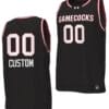 Custom South Carolina Gamecocks Jersey Name and Number College Basketball 2023-24 Black