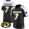 Cody Schrader Jersey #7 Missouri Tigers Vapor Limited College Football Stitched Black Alternate