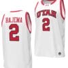 Cole Bajema Jersey #2 Utah Utes College Basketball 2023-24 Replica White