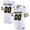 Custom Missouri Tigers Jersey Name and Number Vapor Limited College Football Stitched White