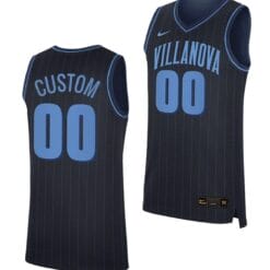 Custom Villanova Wildcats Jersey Name and Number Replica College Basketball 2023-24 Navy