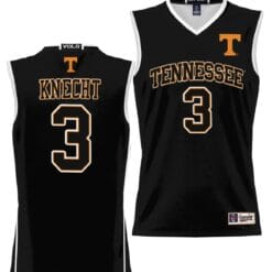 Dalton Knecht Jersey #3 Tennessee Volunteers NIL College Basketball Lightweight Black