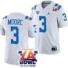 Dante Moore Jersey #3 UCLA Bruins 2023 LA Bowl College Football White