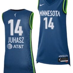 Dorka Juhasz Jersey #14 Minnesota Lynx 2023 WNBA Draft Explorer Edition Black
