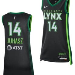 Dorka Juhasz Jersey #14 Minnesota Lynx 2023 WNBA Draft Rebel Edition Purple