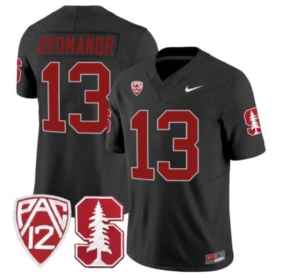 Elic Ayomanor Jersey #13 Standford Cardinal Jersey Vapor Limited College Football Black