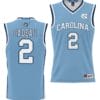 Elliot Cadeau Jersey #2 UNC Tar Heels NIL College Basketball Lightweight Blue