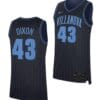 Eric Dixon Jersey #43 Villanova Wildcats Replica College Basketball 2023-24 Navy