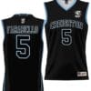 Francisco Farabello Jersey #5 Creighton Bluejays College NIL Basketball Lightweight Black