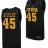 Hannah Stuelke Jersey #45 Iowa Hawkeyes Basketball uniform 2023-24 Black