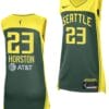 Jordan Horston Jersey #23 Seattle Storm 2023 WNBA Draft Jersey Explorer Edition Green
