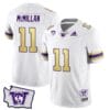 Jalen McMillan Jersey #11 Washington Huskies Washington Map Patch Football Husky Royalty