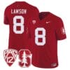 Justin Lamson Jersey #8 Standford Cardinal Jersey Vapor Limited College Football Crimson