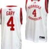 Juwan Gary Jersey #4 Nebraska Cornhuskers Basketball Home Uniform 2023-24 White