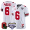 Kyle Mccord Jersey #6 Ohio State Buckeyes Good Year Cotton Bowl Patch Football White