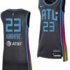 Laeticia Amihere Jersey #23 Rebel Edition Atlanta Dream 2023 WNBA Draft Black