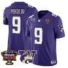 Michael Penix Jr Jersey #9 Washington Huskies Sugar Bowl Patch Football Stitched
