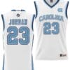 Michael Jordan Jersey #23 UNC Tar Heels Jersey NIL College Basketball Lightweight White