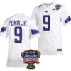 Michael Penix Jr Jersey #9 Washington Huskies Allstate Sugar Bowl Patch 2024 College Football White