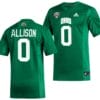 OShaan Allison Jersey #0 Ohio Bobcats College Football Uniform Green