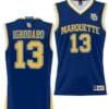 Oso Ighodaro Jersey #13 Marquette Golden Eagles NIL Basketball Lightweight Navy