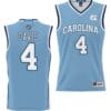 RJ Davis Jersey #4 UNC Tar Heels NIL College Basketball Lightweight Blue