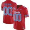 Custom Houston Cougars Oilers Jersey 2023 Inspired Vapor All Stitched Red