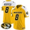 Ty Ron Hopper Jersey #8 Missouri Tigers Vapor Limited College Football Stitched Gold Alternate