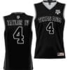 Wade Taylor IV Jersey #4 Texas Aggies NIL College Basketball Jersey Lightweight Black
