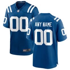 Indiana Nights Indianapolis Colts Custom Name and Number Royal Game Jersey