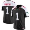 Xavier Worthy Jersey #1 Texas Longhorns Mexico Vapor College Football Black Alternate