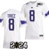 Bralen Trice Jersey #8 Washington Huskies 2024 College Football Playoff National Championship White
