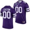 Custom Kansas State Jersey Name and Number 2023 Pop-Tarts Bowl Football Purple