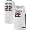 Francisco Caffaro Jersey #22 Virginia Cavaliers College Basketball Stitched White