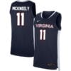 Isaac McKneely Jersey #11 Virginia Cavaliers College Basketball Stitched Navy