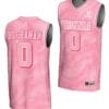 Blake Buchanan Jersey #0 Virginia Cavaliers College Basketball Lightweight Pink