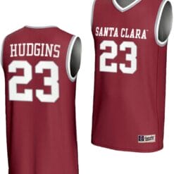 Marya Hudgins Jersey #23 Santa Clara Broncos Basketball NIL Lightweight Maroon