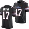 Max Brown Jersey #17 Florida Gators Alternate College Football 2023-24 Black