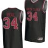 Tess Heal Jersey #34 Santa Clara Broncos Basketball NIL Lightweight Black