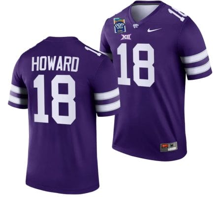 Will Howard Jersey #18 Kansas State Wildcats 2023 Pop-Tarts Bowl Football White