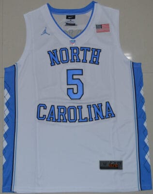 Marcus Paige Jersey #5 North Carolina Tar Heels NCAA Basketball White