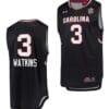 Ashlyn Watkins Jersey #3 South Carolina Gamecocks Jersey College Basketball Black