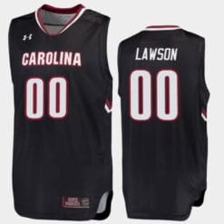 AJ Lawson Jersey #00 South Carolina Gamecocks College Basketball Black Replica