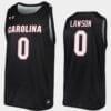 AJ Lawson Jersey #0 South Carolina Gamecocks College Basketball Black Replica