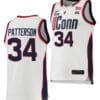 Ayanna Patterson Jersey UConn Huskies College Basketball White Replica #34